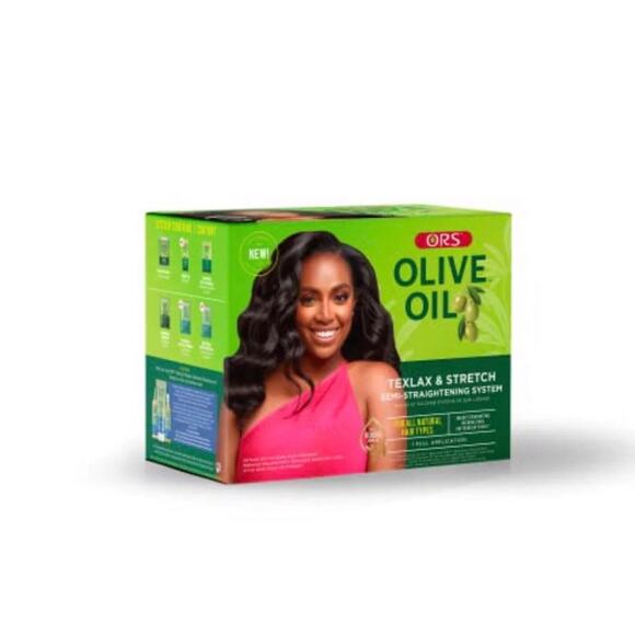 Olive Oil Texlax & Stretch Semi-Straightening System - Picture 1 of 2
